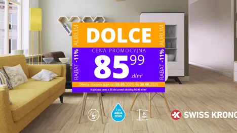 Promocja - Podłogi Aurum Dolce SWISS KRONO